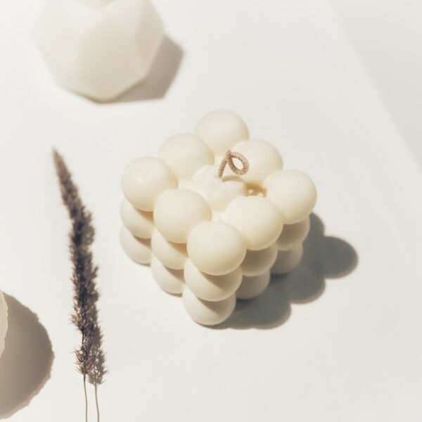 Large Bubble Candle